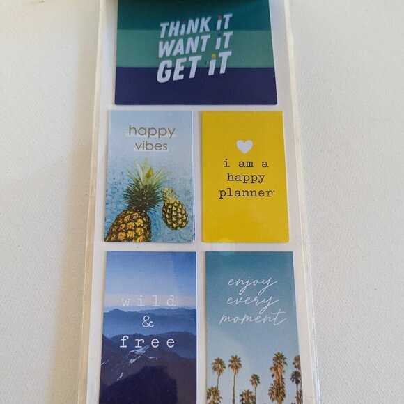 NWT Happy Planner 24pc Planner Babe Journaling Flip Stickers Write Inspo NEW HTF - Picture 4 of 9